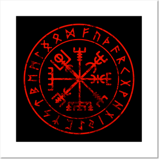 Vegvisir Symbol Posters and Art